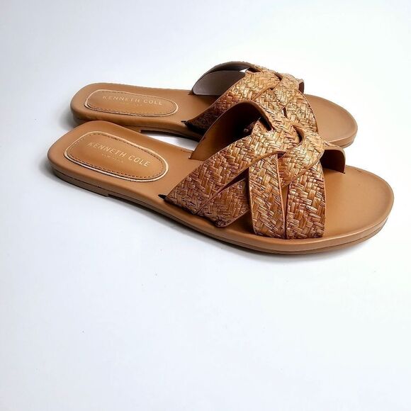 Kenneth Cole Women's Julia Sandal Natural Raffia Size 8 NEW! - Picture 5 of 9